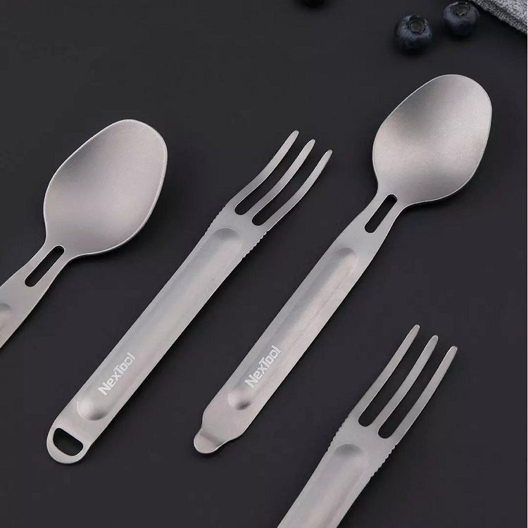 The Apex Ti-Lite Suite™ | Ultralight Grade 5 Titanium Cutlery