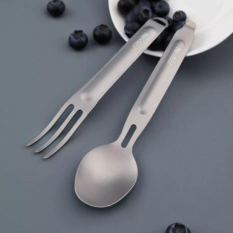 The Apex Ti-Lite Suite™ | Ultralight Grade 5 Titanium Cutlery
