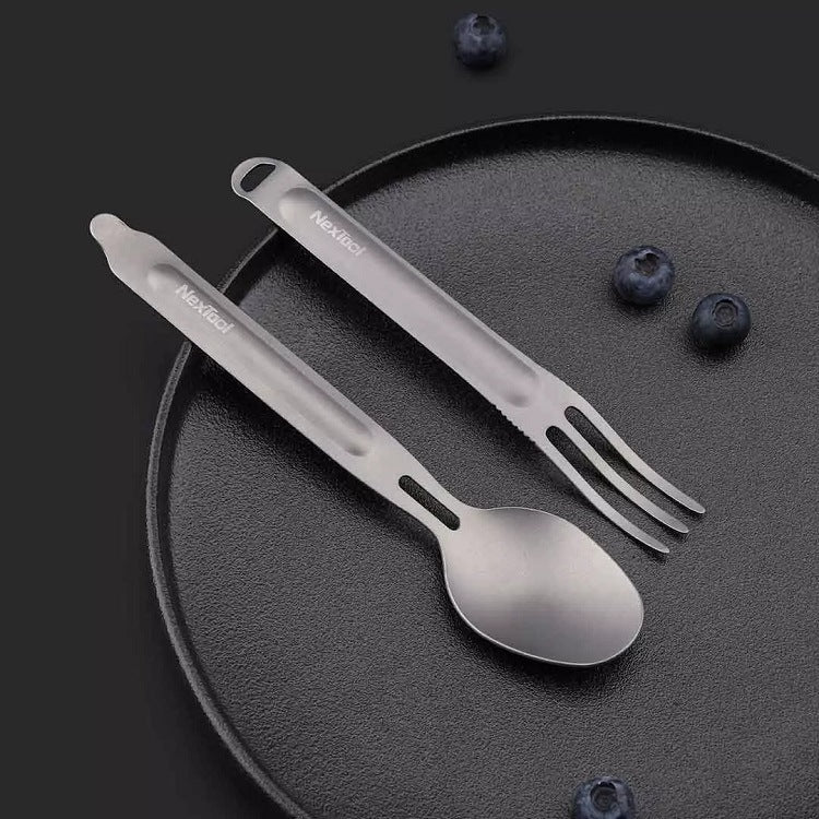 The Apex Ti-Lite Suite™ | Ultralight Grade 5 Titanium Cutlery